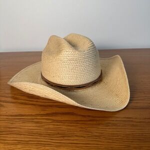 Vintage Alamo Hats Cowboy Hat Western Style Size 6 5/8 with Bronco Detail